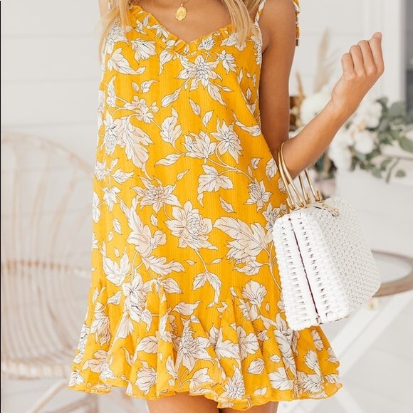 El viso floral shift dress - Picture 2 of 7